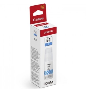 Tinteiro Canon GI-51C Azul 4546C001 70ml 7700 Pág.