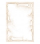 Papel Temático Pergaminho A4 90g 20 Folhas