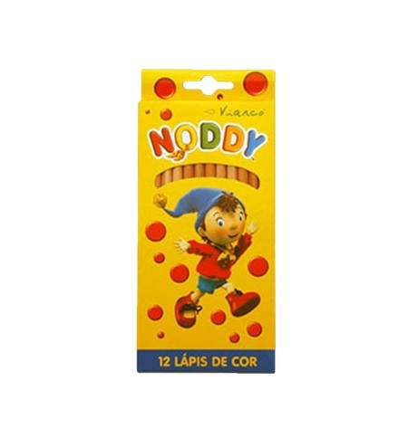 Lápis Cor 12un Cx Cartão Viarco NODDY 18cm
