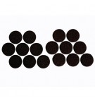 Feltros Anti-Riscos Redondos 25mm 16un