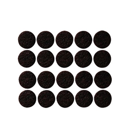 Feltros Anti-Riscos Redondos 20mm 20un