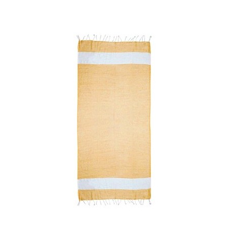 Toalha de Praia Pareo 180x90cm Amarelo Torrado