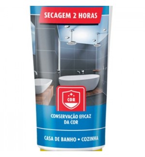 Super Silicone Casa de Banho Transparente UHU 150ml