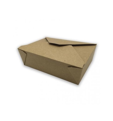 Caixa Cartolina Kraft 19,7x14x4,5cm 1470ml 50un