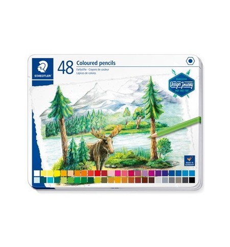Lápis Cor 48un Cx Metal STAEDTLER 146C M48 Design Journey