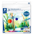 Lápis Cor Aguarelável 24un Cx Metal STAEDTLER 14610C M12