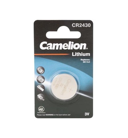 Pilhas CR2430 Lithium 3V 280mAh 1un