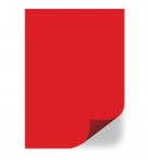 Acetato Encadernação A4 Vermelho Opaco 500mic Cx100un