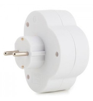 Tomada Dupla + Interruptor