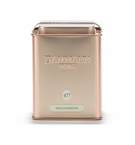 Chá Verde em Lata Miss Dammann Nº477 100g