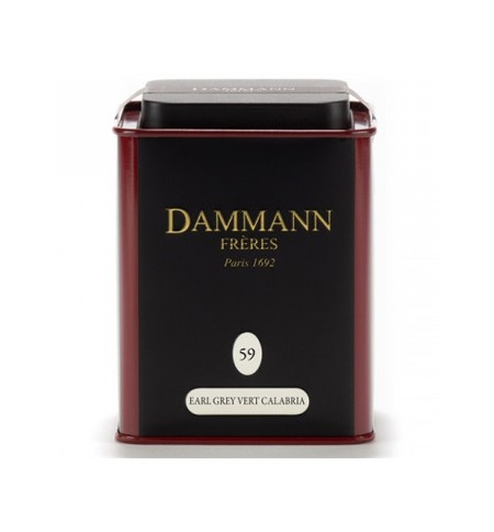 Chá Verde em Lata Earl Grey Vert Calabria Nº59 100g