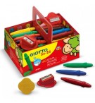 Lápis de Cera Giotto Be-Be Super Schoolpack 40un+ 2 Afias