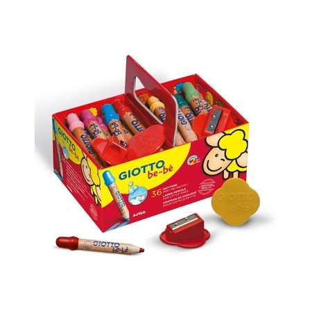 Lápis Cor 36un + 3 Afia Lápis Schoolpack Giotto Be-Be