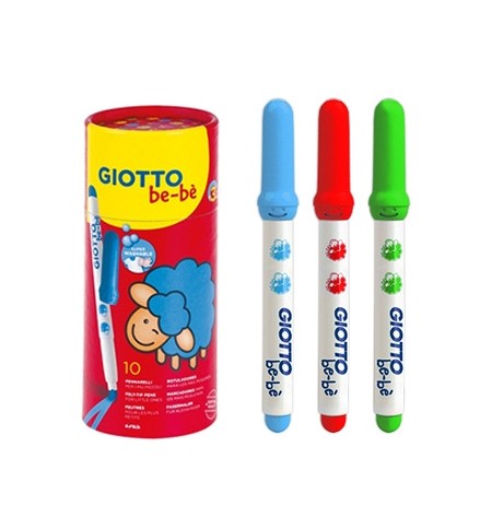 Marcador Feltro 010un Giotto Be-Be Copo