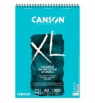 Bloco Espiralado Canson XL Aquarelle A3 300g 30Fls