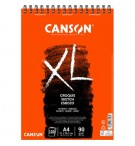 Bloco Espiralado Canson XL Croquis A4 90g 120Fls