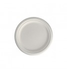 Pratos 22cm Cana de Açucar Cor Natural 50un