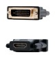 Adaptador DVI 24+1 Macho / HDMI Fêmea