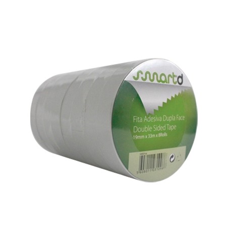 Fita Adesiva Dupla Face 19mmx33m Transparente