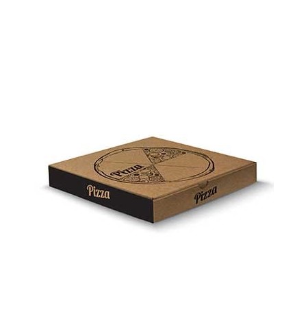 Caixa Pizza Cartão Kraft 360x360x35 100un