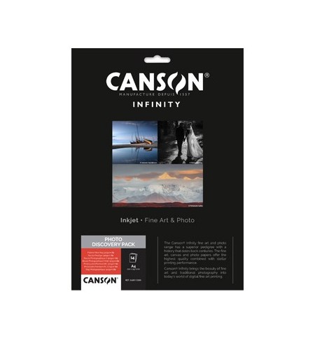 Papel A4 Canson Infinity Discovery Pack Photo 9 Folhas