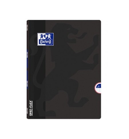 Caderno Agrafado A4 Pautado Oxford Openflex Preto 48Fls 1un