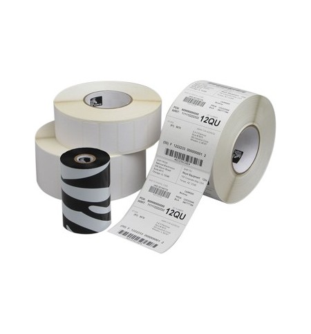Etiquetas 148x210 D76mm 1000T Papel Mate ZEBRA 4 Rolos