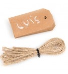 Etiquetas para Embrulhos Kraft 12un