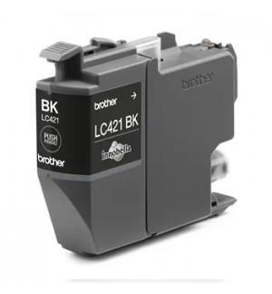 Tinteiro Brother LC421BK Preto 200 Pág.