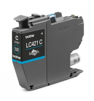 Tinteiro Brother LC421C Azul 200 Pág.