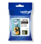 Tinteiro Brother LC421XLBK Preto 500 Pág.