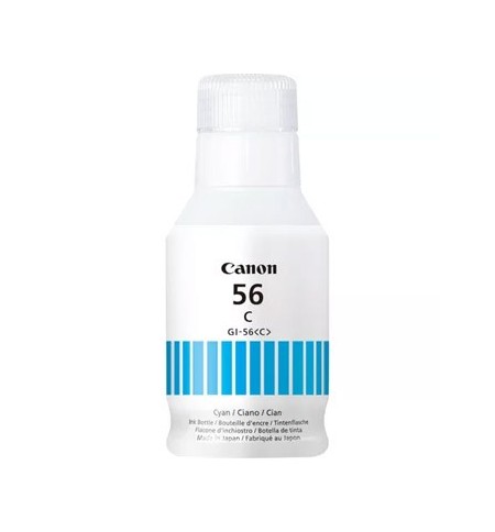 Tinteiro Canon GI-56C Azul 4430C001 135ml 14000 Pág.