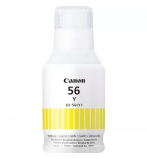 Tinteiro Canon GI-56Y Amarelo 4432C001 135ml 14000 Pág.
