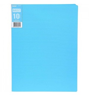 Pasta c/10 Bolsas 20 Páginas Catálogo Eagle Azul