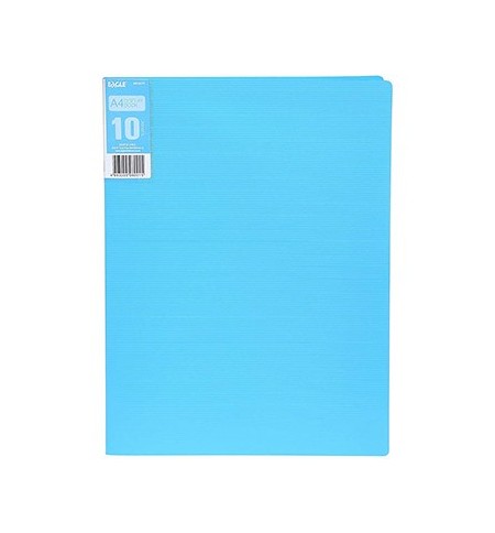 Pasta c/10 Bolsas 20 Páginas Catálogo Eagle Azul