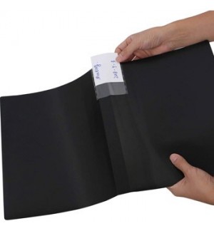 Pasta c/30 Bolsas 60 Páginas Catálogo Eagle Preto