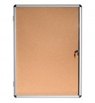 Vitrine 674x500mm de Interior Oval Fundo Cortiça