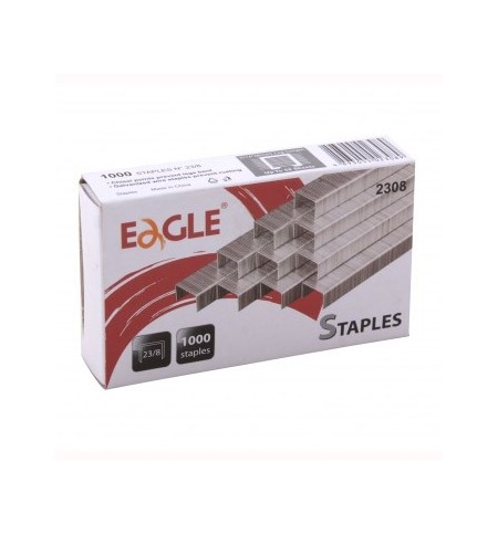 Agrafos 23/08 Eagle (10/50 Folhas) Cx1000un