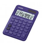 Calculadora Secretária Casio MS20UCPL Roxo 12 Dígitos
