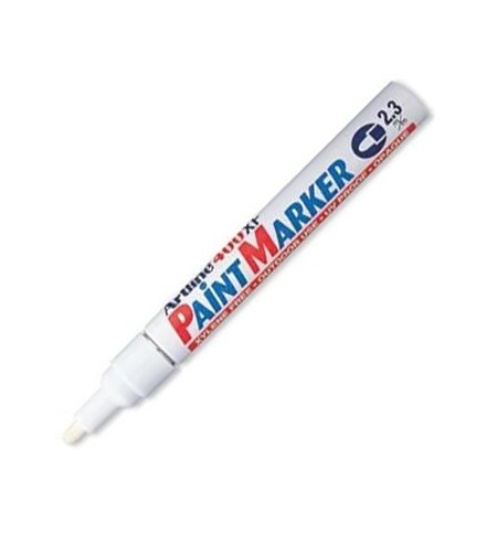 Marcador Permanente Grosso Artline Opaco 2,3mm Branco 1un