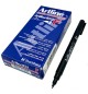 Marcador Permanente Fino Artline 853 0,5mm Azul 12un