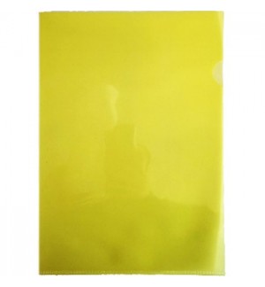 Bolsa Plástico em L A4 90mic Cores Sortido 10un