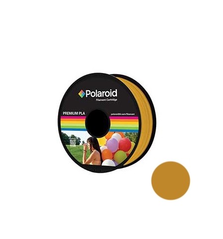Filamento Universal PLA 1.75mm Polaroid 1Kg Ouro