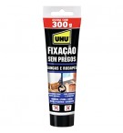 Cola Fixação sem Pregos Sancas e Rodapés UHU Creme 300g