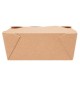 Caixa Cartolina Kraft 15,2x12,1x6,5cm 1350ml THEPACK 50un