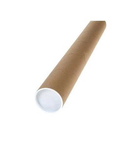 Tubo Porta Desenhos Cartão 33cm Diâmetro 5cm