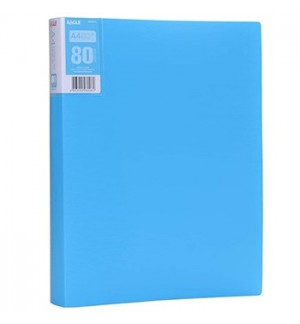 Pasta c/80 Bolsas 160 Páginas Catálogo Eagle Azul