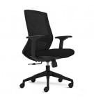 Cadeira Operativa Giratória Braços Reguláveis Citra Preto