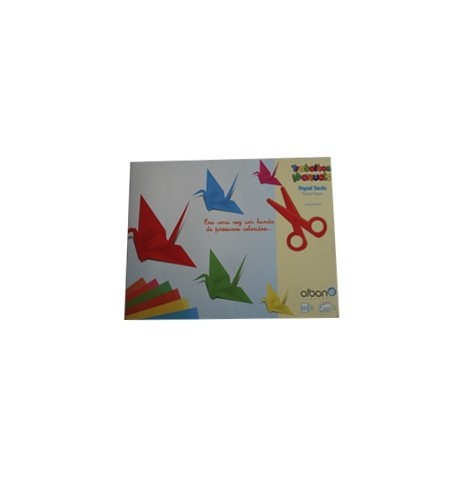 Papel Seda 240x310mm Pack 20 Folhas Cores Sortidas