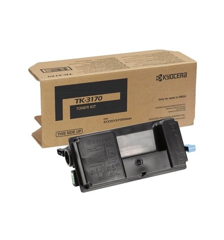 Toner Kyocera TK-3170 Preto 1T02T80NL0 15500 Pág.